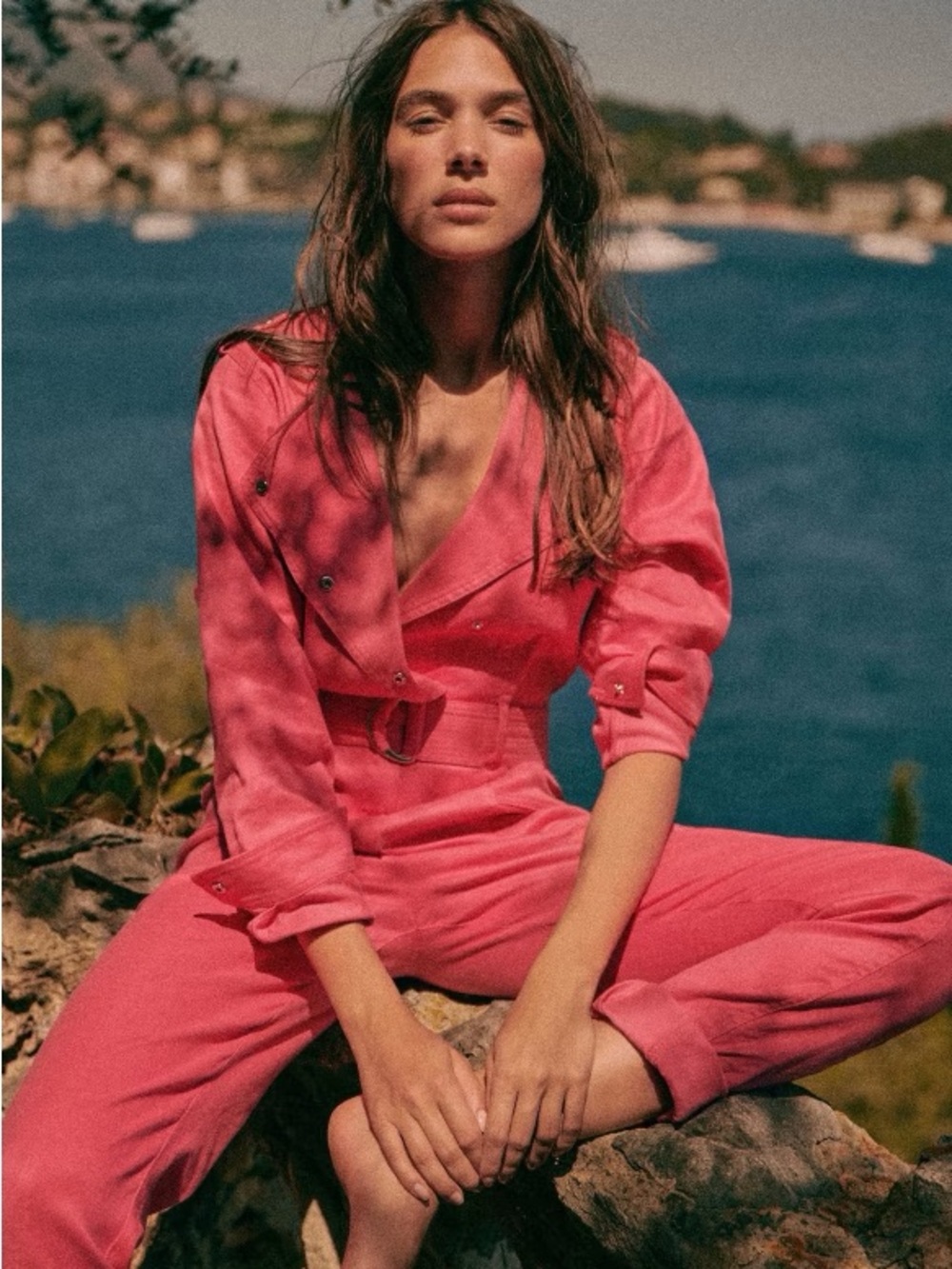 Sezane NWT Hailey Jumpsuit